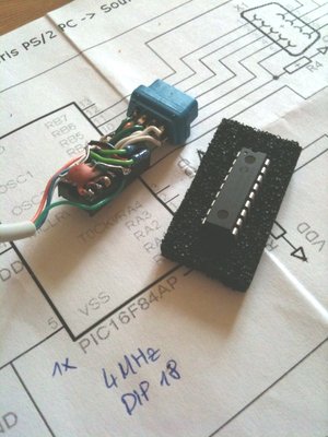 ATARI PS/2 mouse adapter