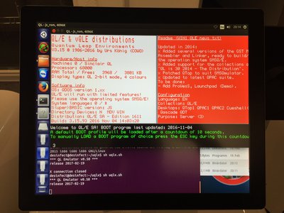 uQLx 2017 starting QL/E v3.15.