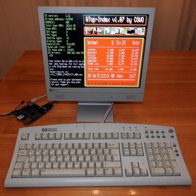 QTop-Index (started with EW) on Q68 when having no other jobs running