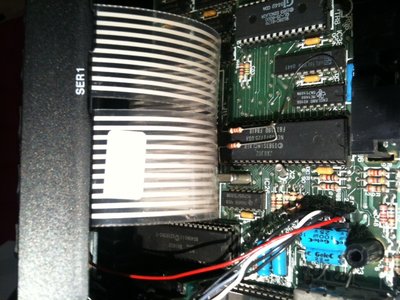 flying resistors on top of ULA ZX8302