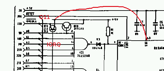 ZX Interface I - Q11 transistor