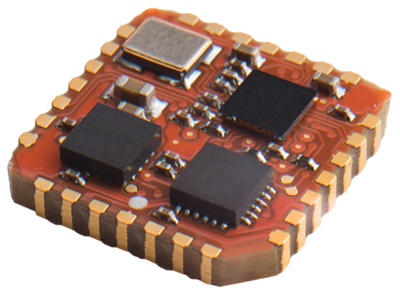 A straight castellated PCB...