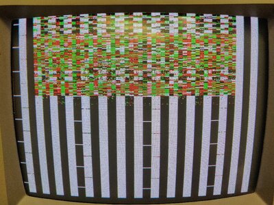 Screen when micro drives removed