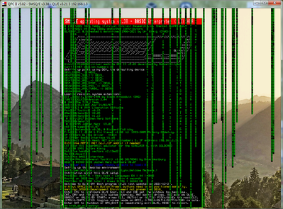 MiniMatrYX under QLE v3.21 (wip) on QPC2 v5.02