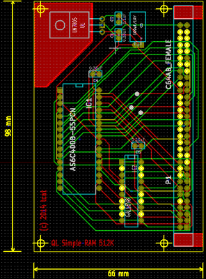 ql520 ram pcb