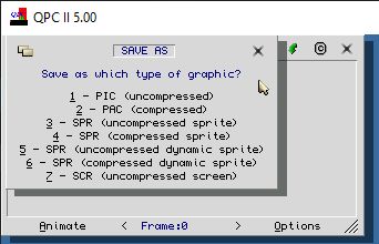 Save As menu