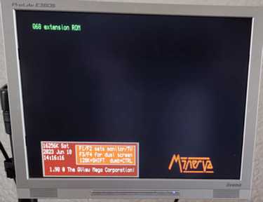 Minerva4Q68 display.