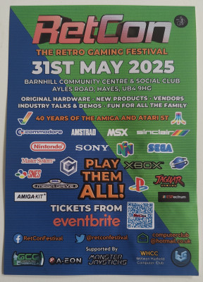 RetCon 2025 flyer