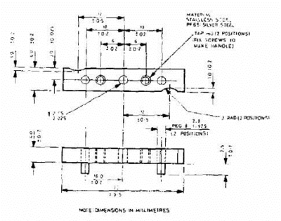 MD Motor Adjustment Jig