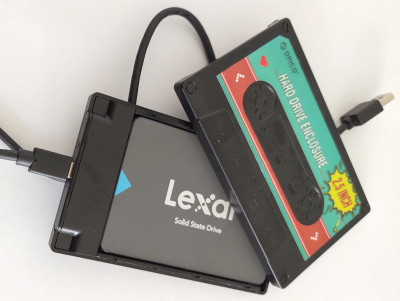 Cassette SSD inside