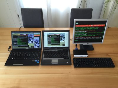 QL/E v3.15 on Urs' TestBench (Windows 7 with QPC2, SMSQmulator and QemuLator/Minerva; Windows 10 with QPC2, MIST/QLcore/Minerva with QL-SD)
